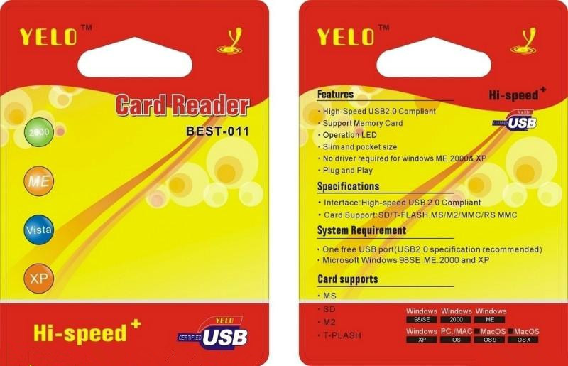 Bloco de bolha feito sob encomenda do espaço livre do logotipo que empacota para o pacote do leitor de cartão