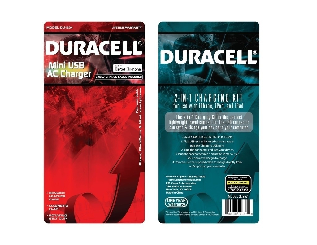 embalagem vermelha Eco-amigável do cartão da bolha para o carregador de USB que empacota com logotipo impressa