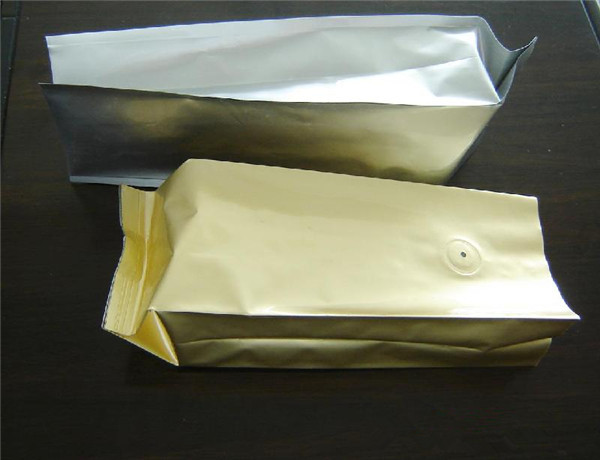 Malotes plásticos Unprinted laminados que empacotam, empacotamento do feijão de café do alimento
