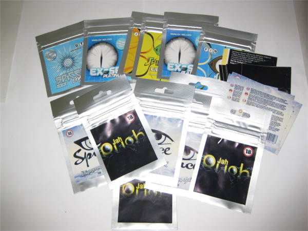 O incenso erval Ziplock superior personalizado ensaca o zíper para o pot-pourri da especiaria