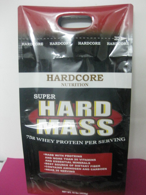 Malotes plásticos impressos que empacotam, empacotamento do reforço lateral do feijão de café do furo de perfurador