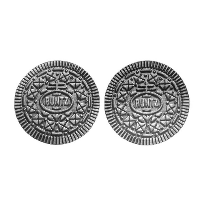 O círculo da cookie dá forma a sacos que da folha de alumínio de Mylar 3.5g comestível Resealable cortou