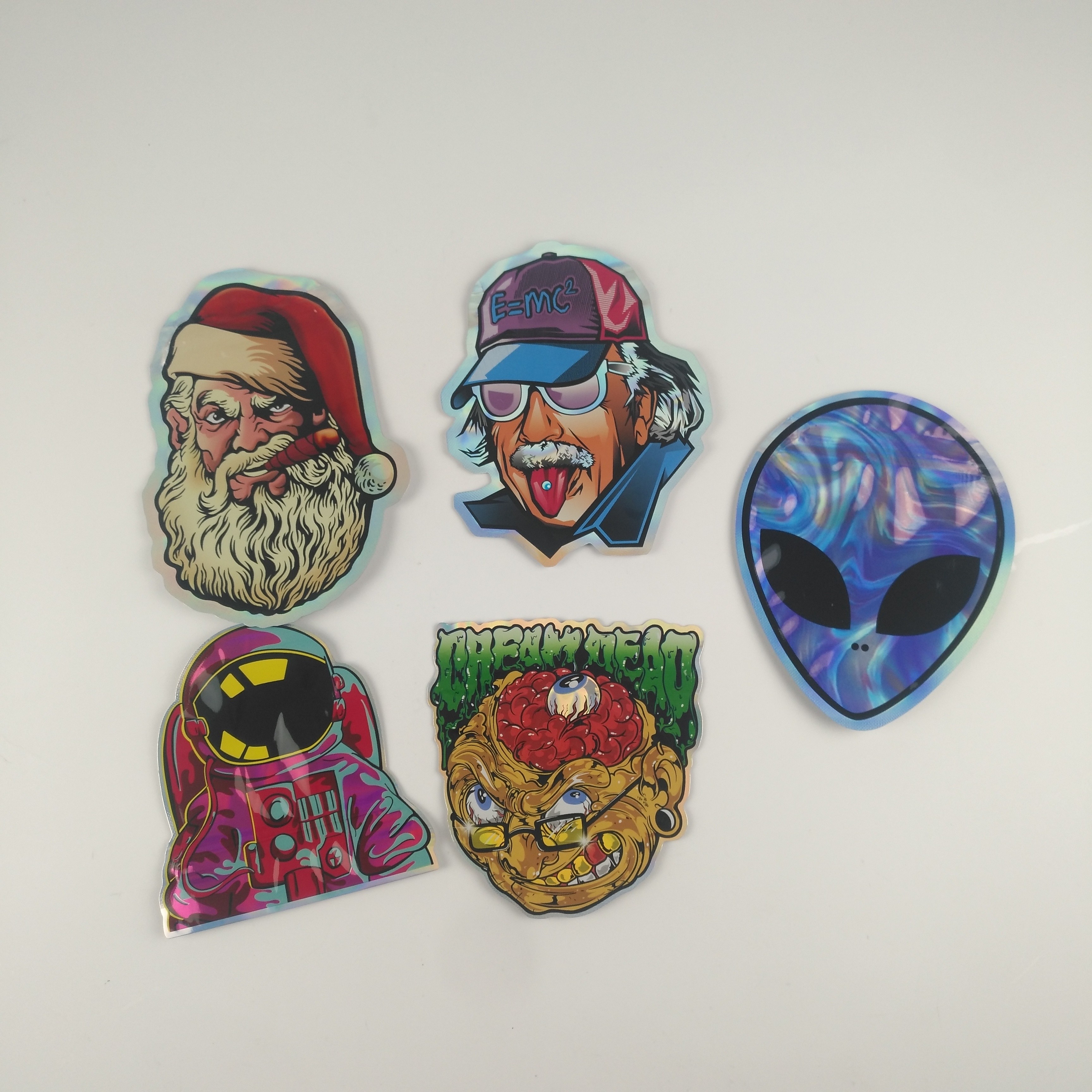 Gummies Jelly Cannabis Plastic Pouches Packaging cortou os sacos feitos sob encomenda 3.5g do zíper