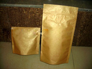 O ouro completo laminado Ziplock do saco de PrintingPlastic da folha de alumínio levanta-se o revestimento matte