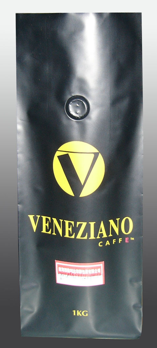 Os saquinhos de chá prateados do selo de vácuo que empacotam o revestimento matte levantam-se com válvula da desgaseificação