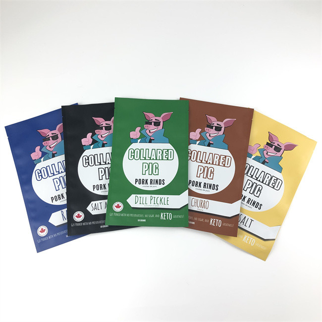 O fechamento plástico do fecho de correr de Mylar do selo três lateral ensaca a prova Resealable do cheiro