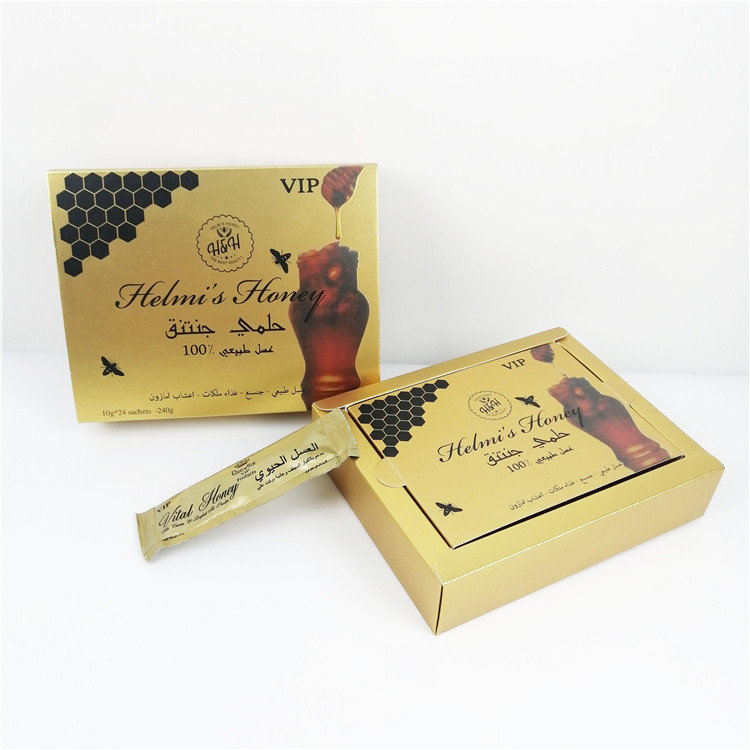 O costume imprimiu o saco vazio Honey Food Grade Edible Pouch do empacotamento 20g plástico