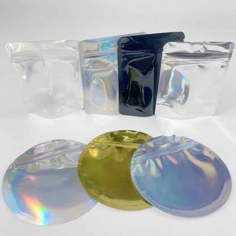 A forma feita sob encomenda de 4 x de 6 Mylar levanta-se o malote com zíper sem perigo para as crianças