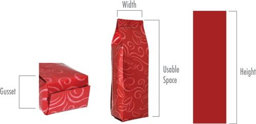 Saquinhos de chá inferiores laminados do reforço que empacotam o revestimento matte impresso colorido Ziplock