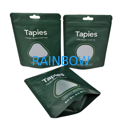 Fornecido por fábrica Reutilizável Selado Mylar Nipple Patch Embalagem Bolsa Impressão personalizada Sacos à prova de odor com logotipo