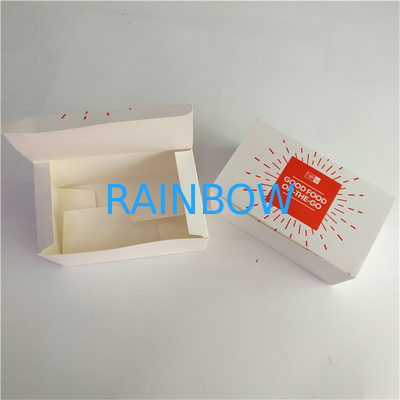 Logotipo personalizado quente Cartão Corrugado Caixas de exibição de balcão Logotipo personalizado impresso para lanches