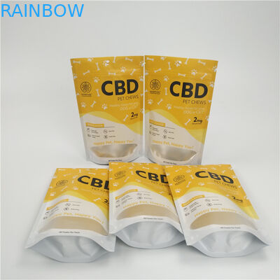 Tamanho pequeno superior de empacotamento do zíper sem perigo para as crianças do saco do incenso erval da prova do cheiro